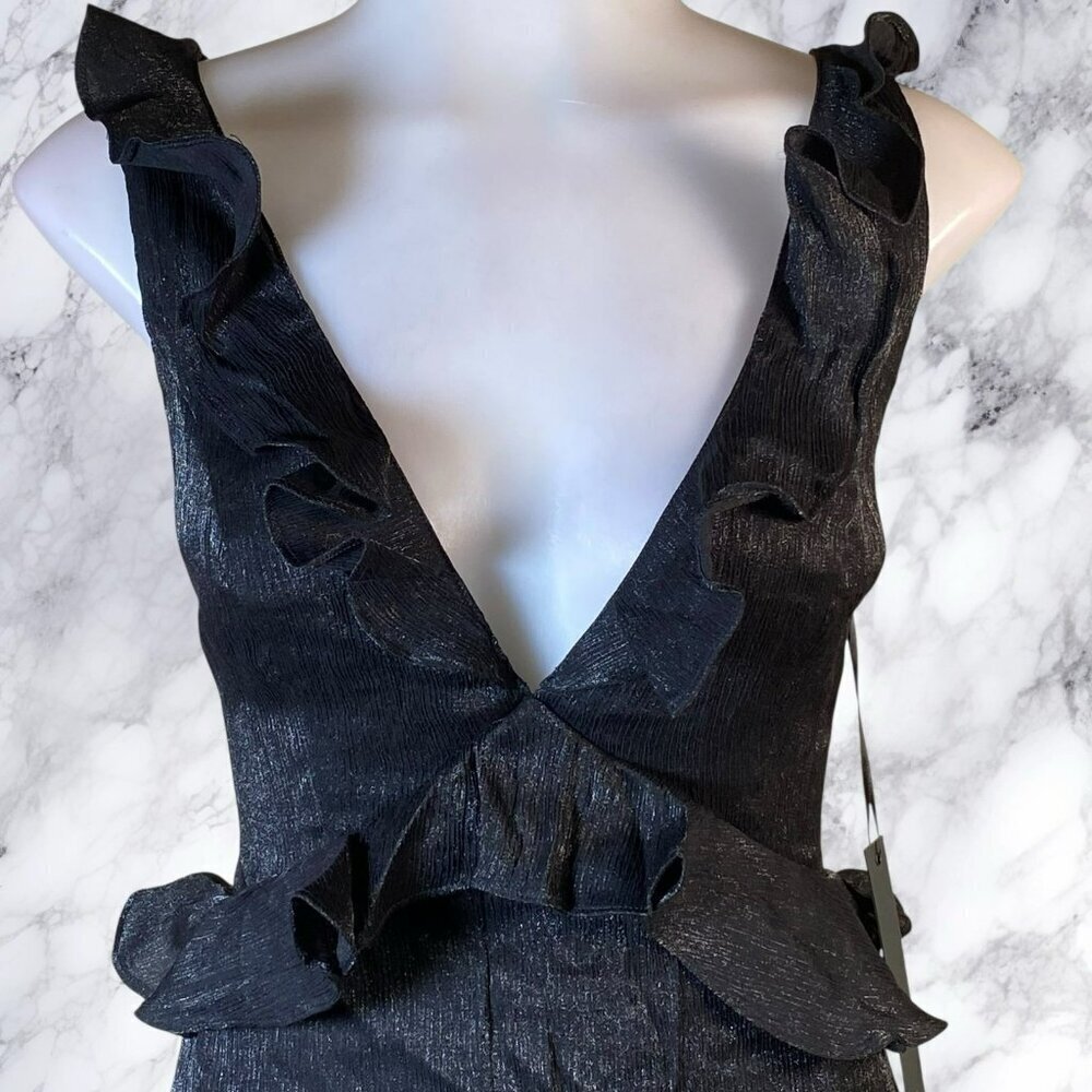 House of Harlow 1960 xREVOLVE Eva Mini Dress - Noir - Picture 4 of 12